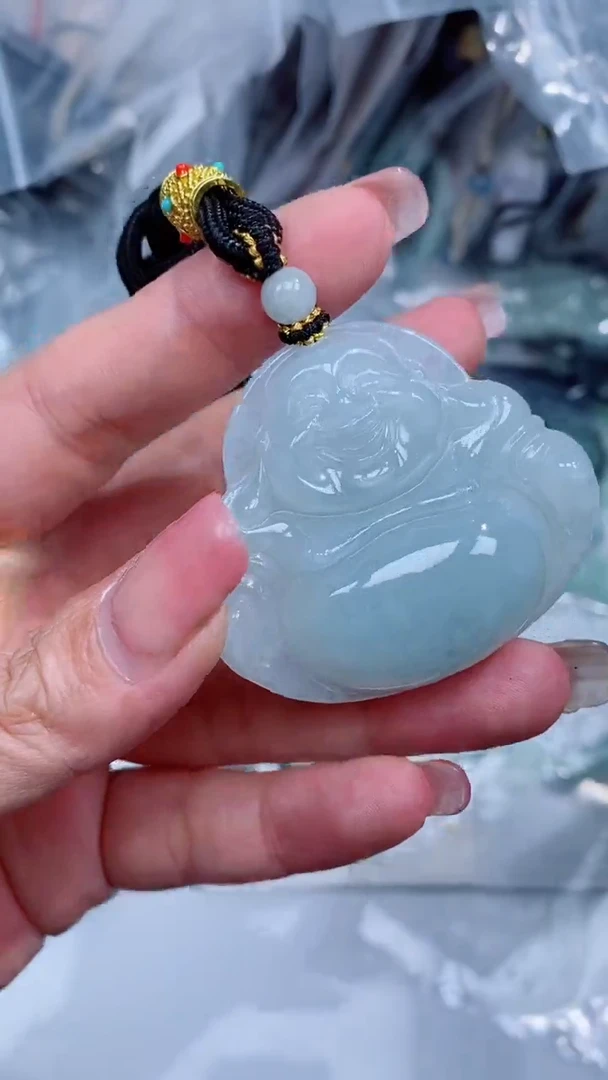 翡翠未镶嵌颈饰吊坠
