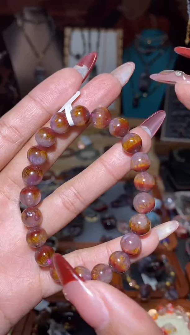 【闪购商品】水晶手串未镶嵌极光23