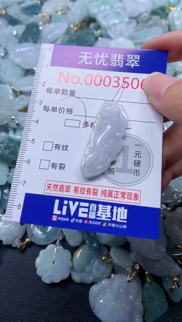 颈饰未镶嵌翡翠3506