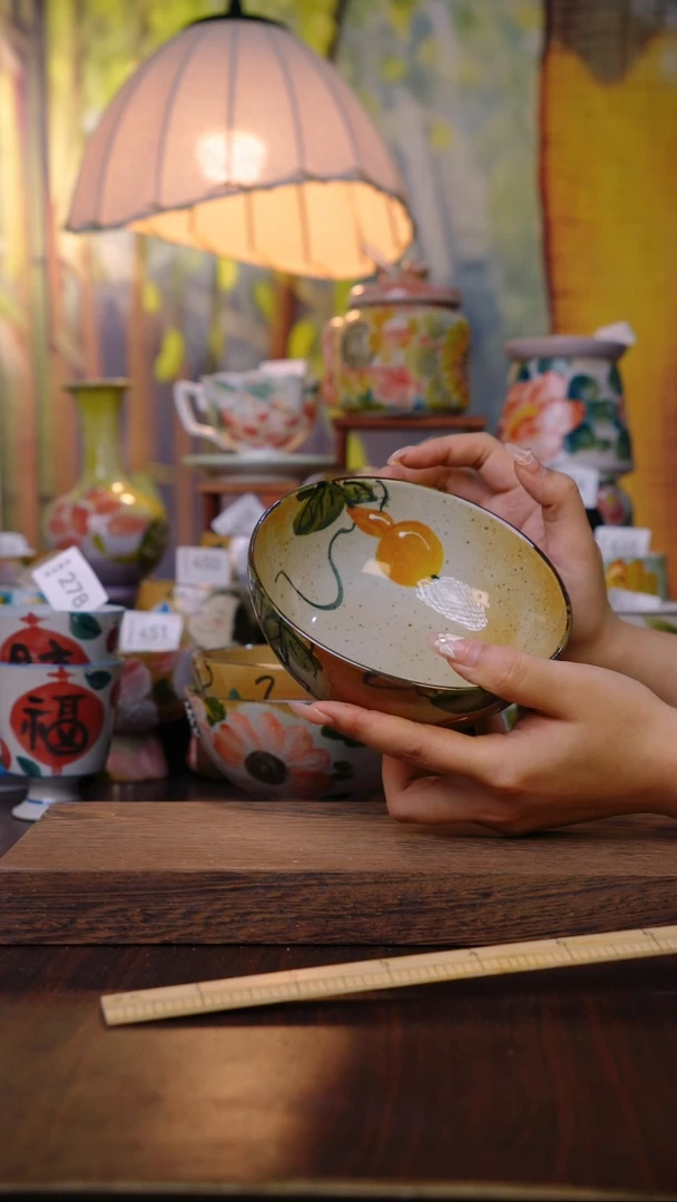 摆件泥垚手作 景德镇手工手绘器物