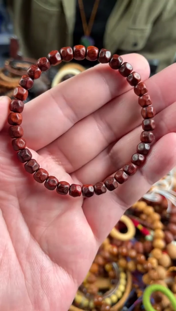 手串/手链小叶紫檀王胖子文玩工作室无相奶酪7左右