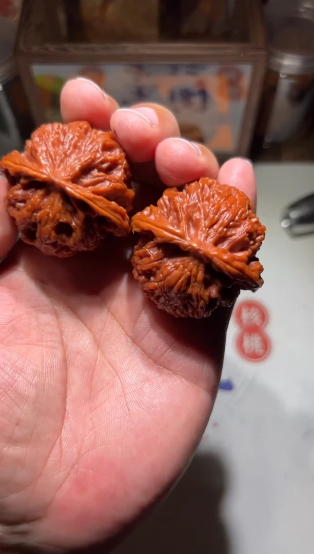 文玩核桃把件苹果