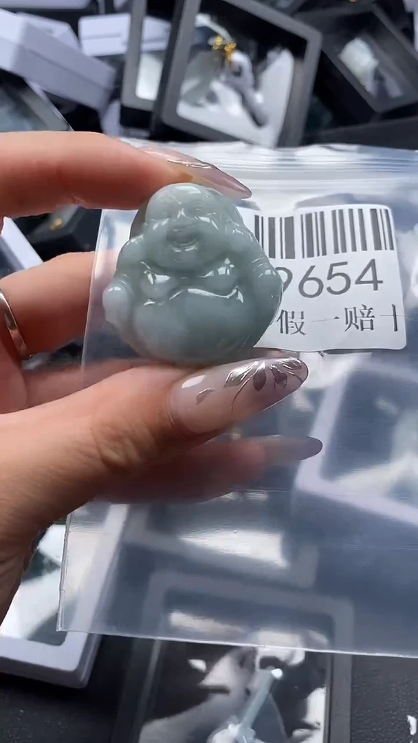吊坠(不含链)未镶嵌翡翠9654