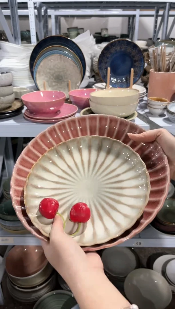 【闪购商品】瓷片外贸尾货瑕疵满20包邮X2 大小盘