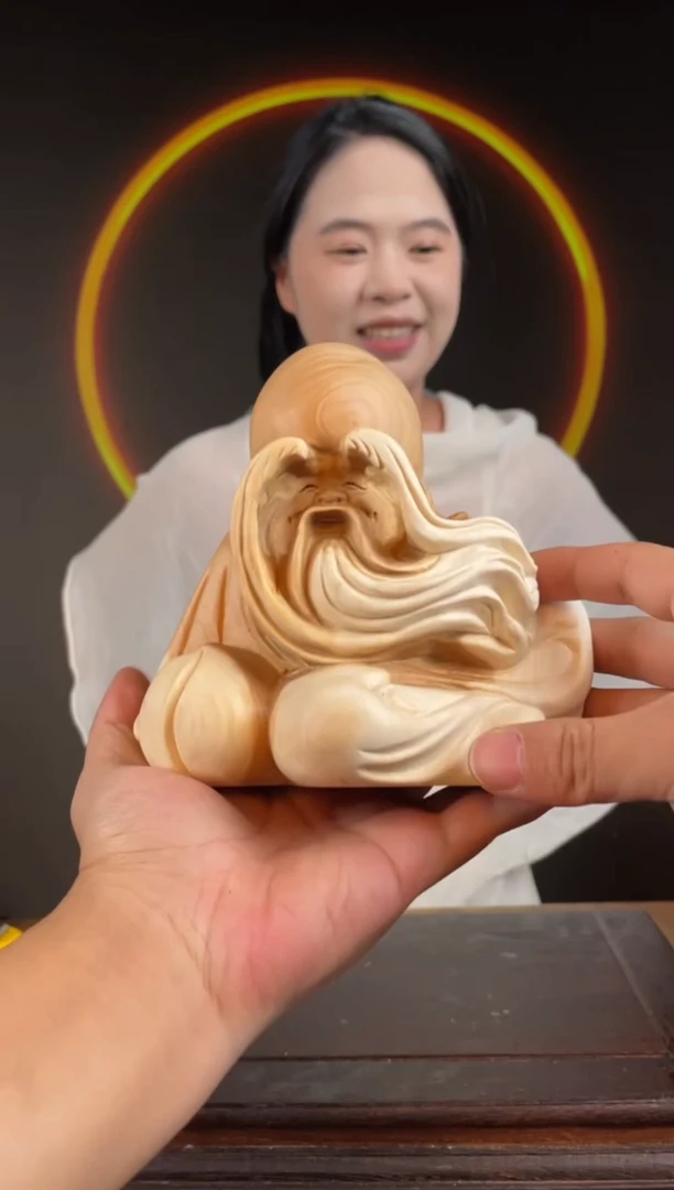 柏木（崖柏）手工摆件,先抢先得! 编号:49