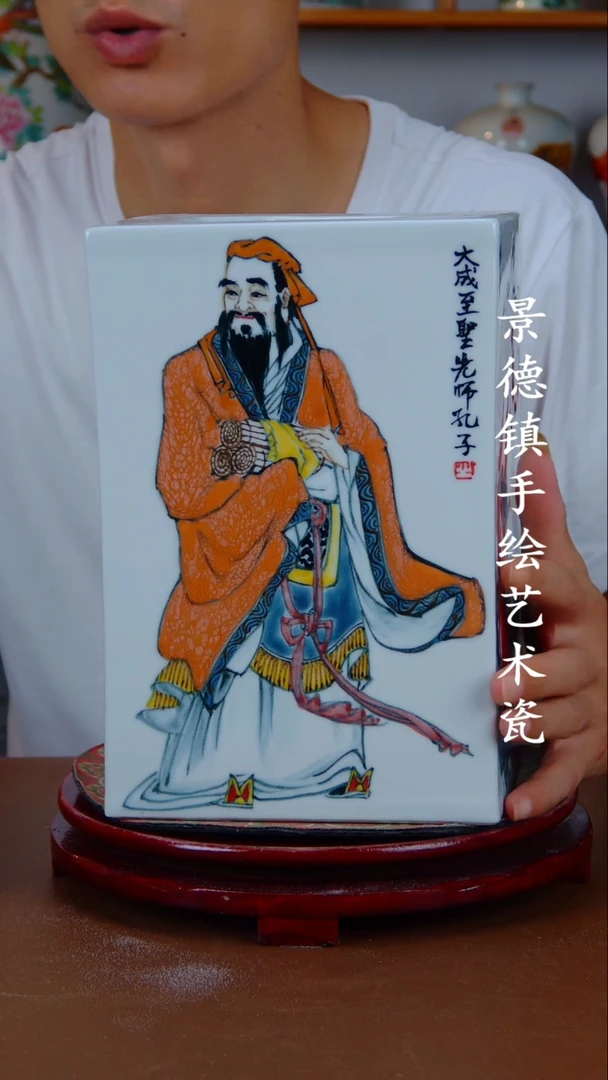 现代景德镇手工手绘陶瓷摆件63
