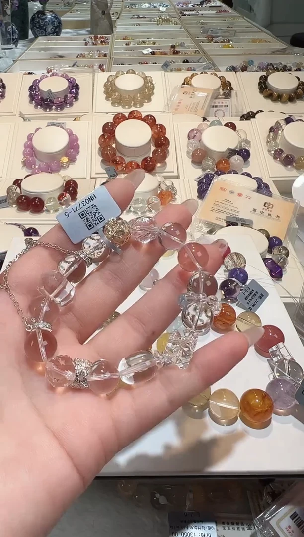 未镶嵌手链水晶手串