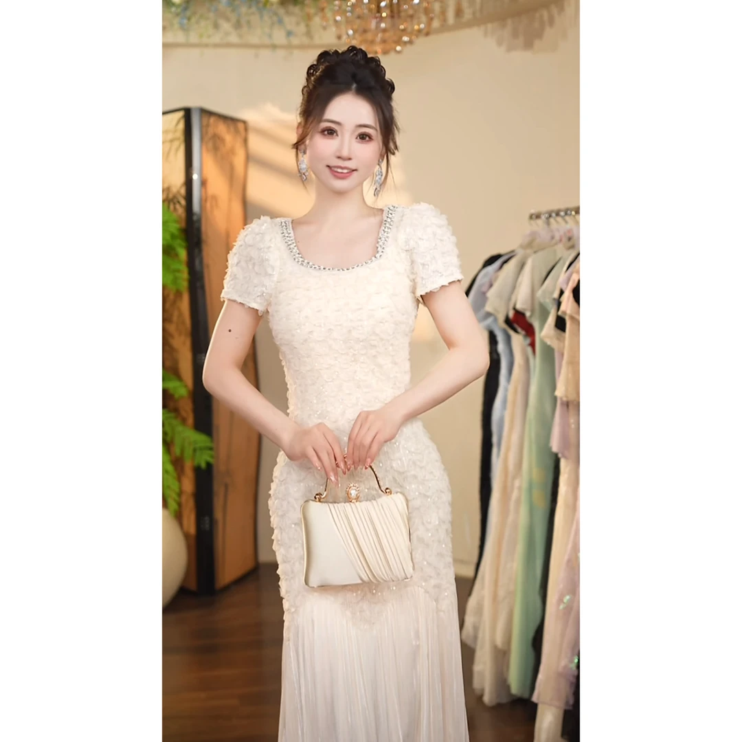 瑞瑞定制-1403（情有独钟）连衣裙X1235