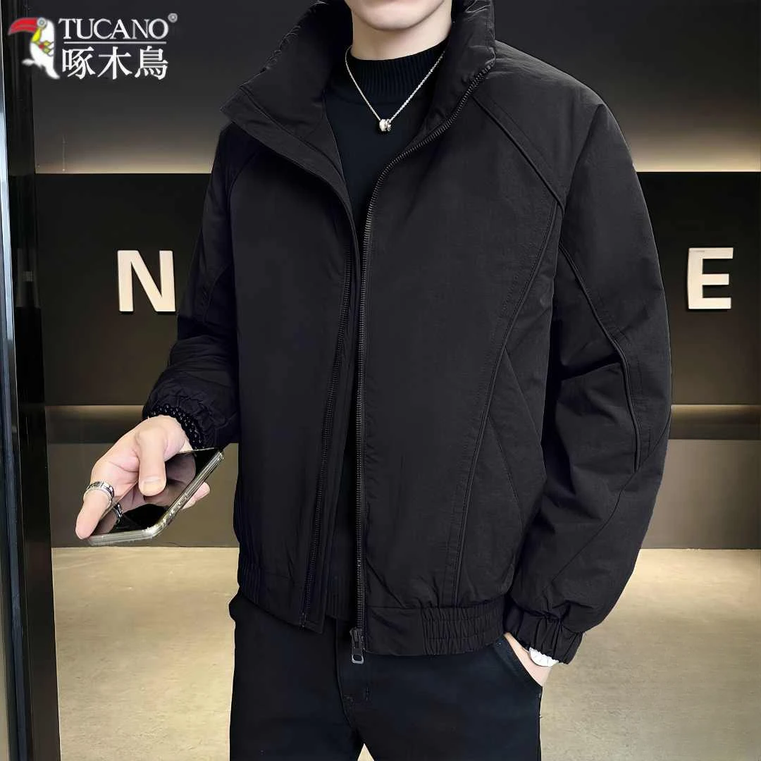 TUCANO/啄木鳥冬季男士新款防寒服商务休闲百搭加厚保暖上衣外套