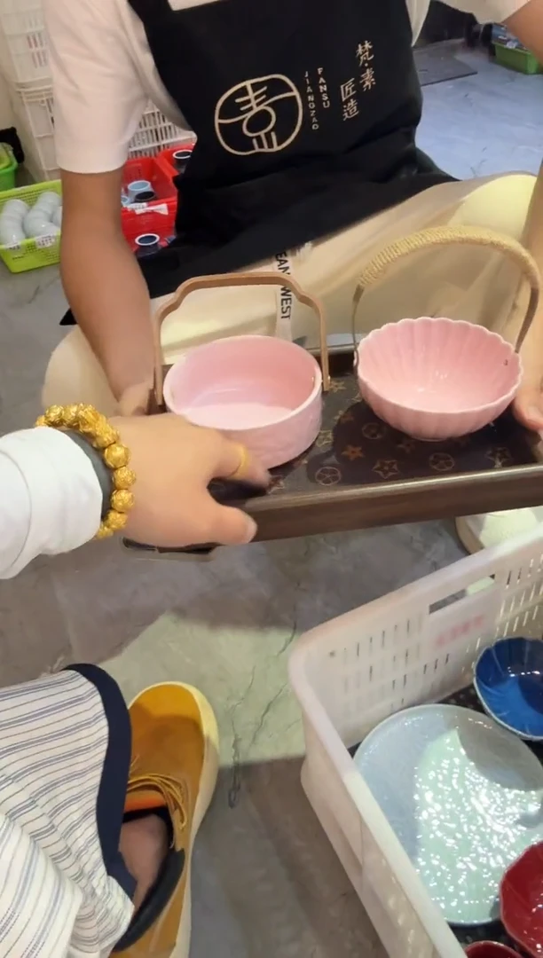 瓷片微瑕商品，介意勿拍②-盘