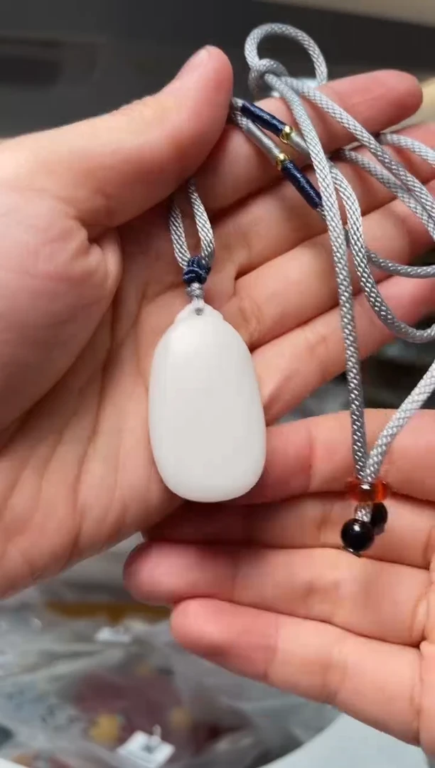 和田玉未镶嵌颈饰（多样性单个发货）