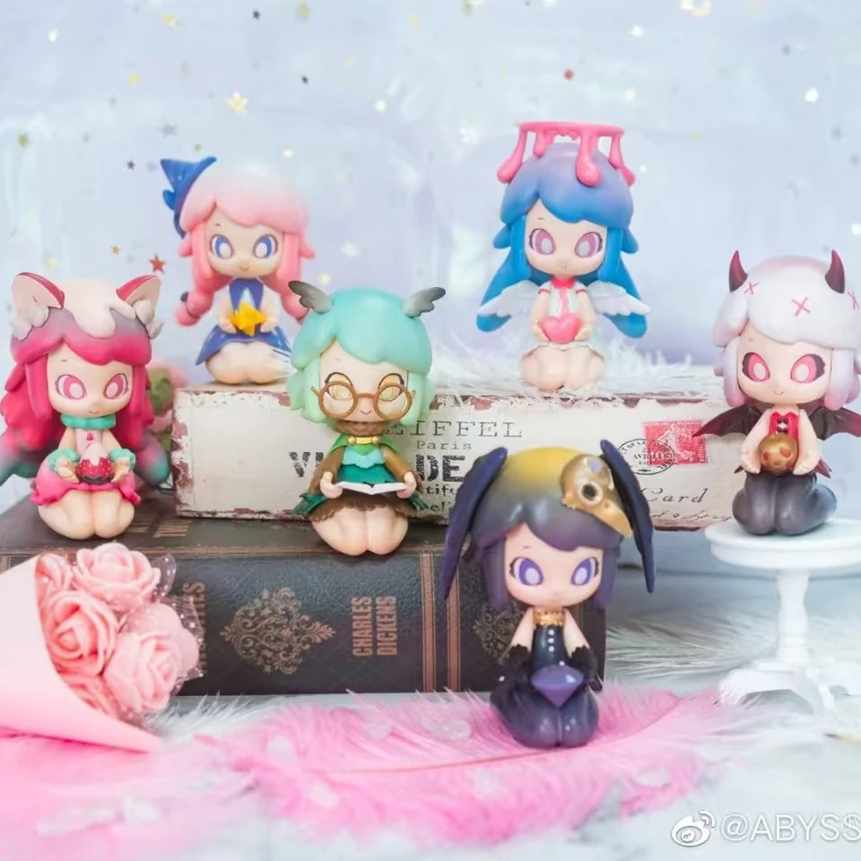 【拆盒】茶会魔女系列潮玩盲盒--萌萌拆