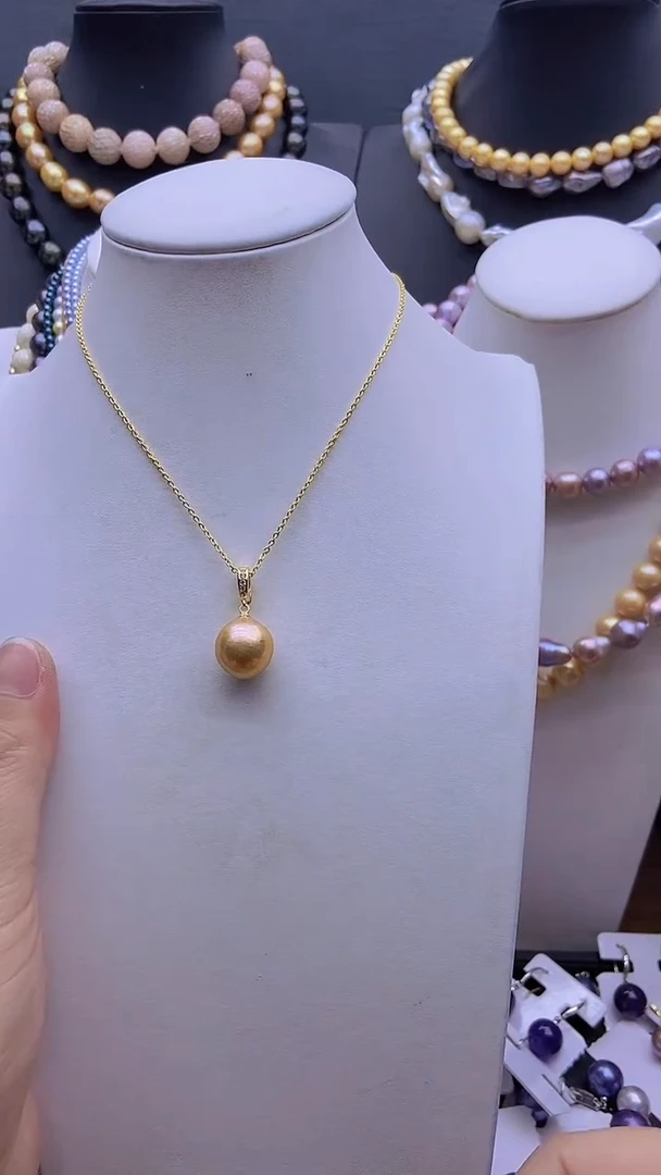 淡水珍珠未镶嵌颈饰1