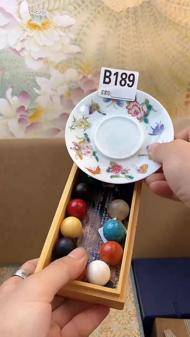 琉璃手工艺品B189瓷器手串儿多样性发一