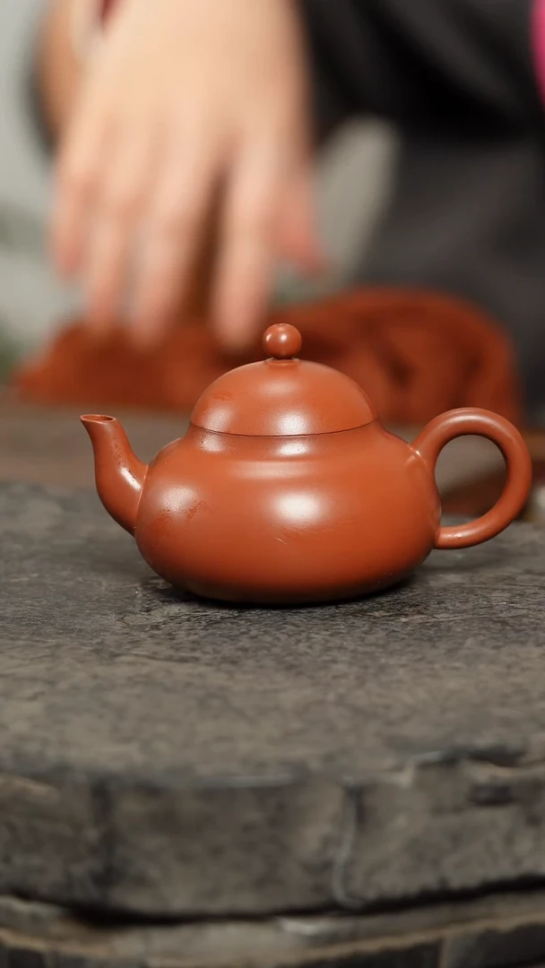 壶原矿泥料全手工精品坭兴陶茶器