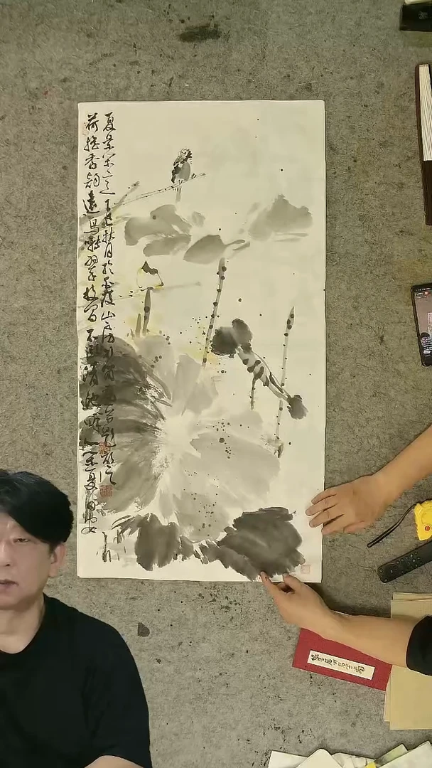 国画三尺整张   写意花鸟