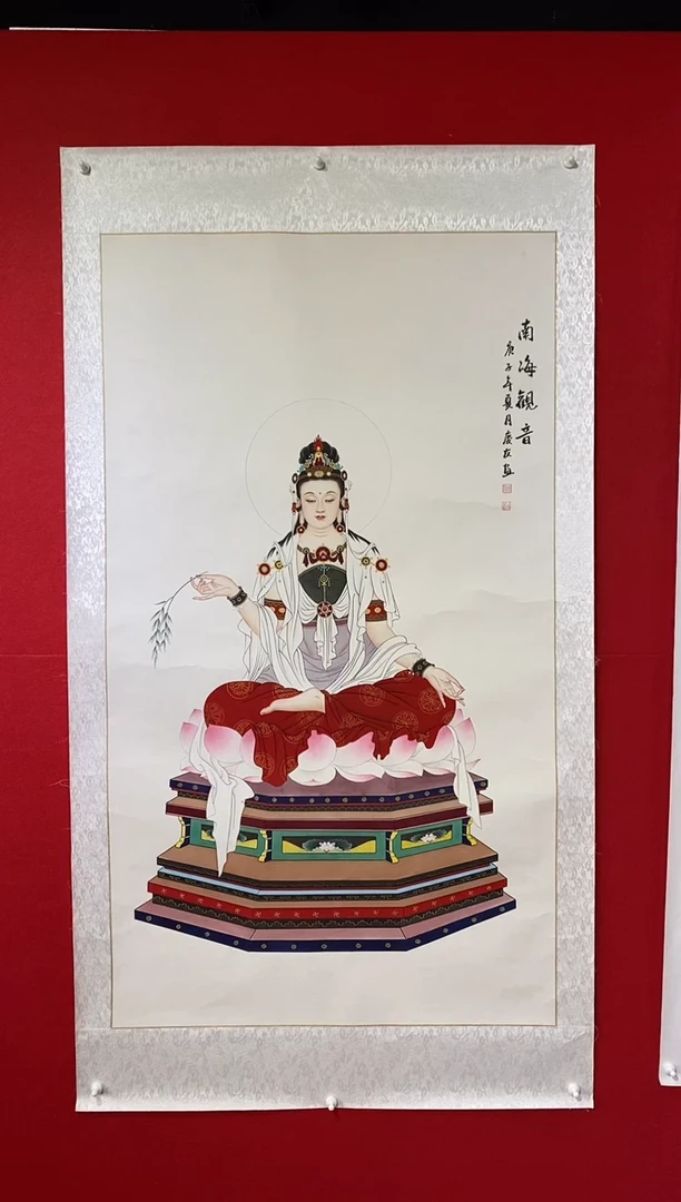 国画幸****天国画LQY杰李庆友老师作品