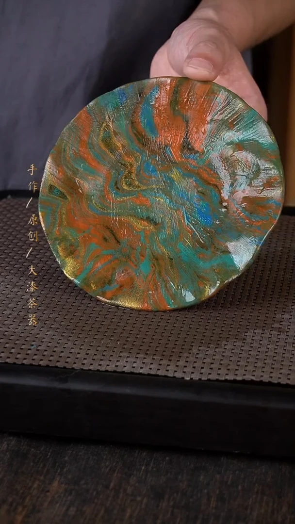 大漆浮力壶承374