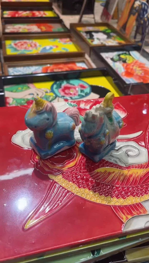 瓷片A****Z陶瓷款马文创工艺品小马