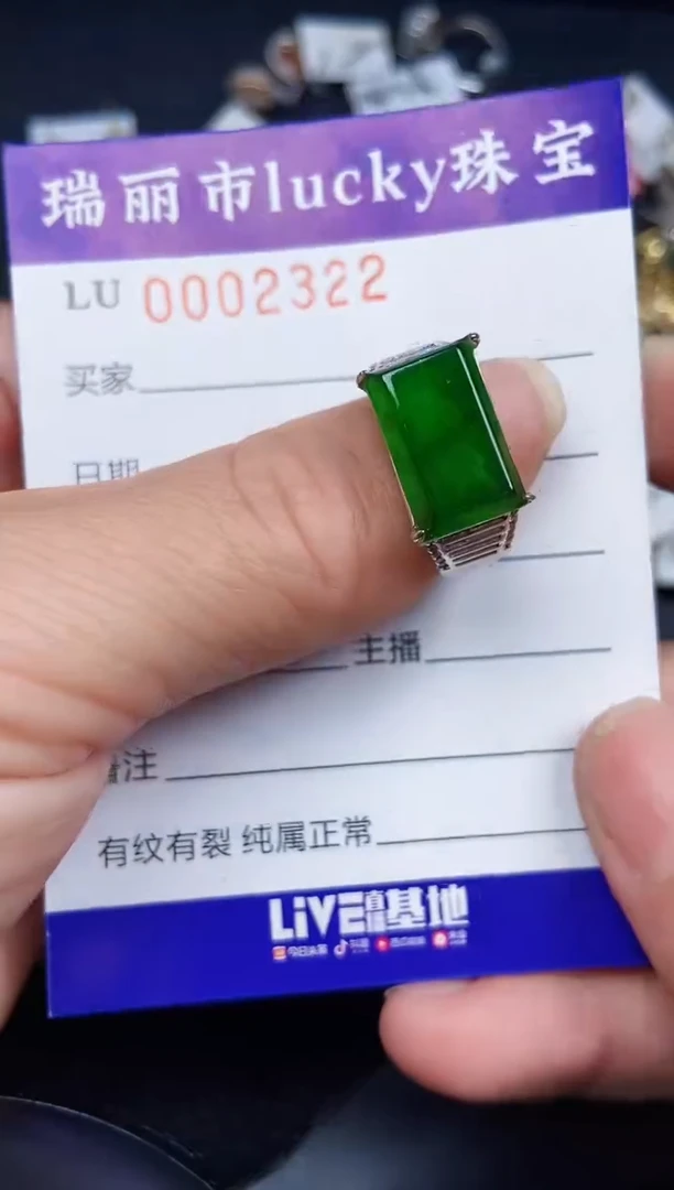 翡翠银S925镶嵌颈饰2322