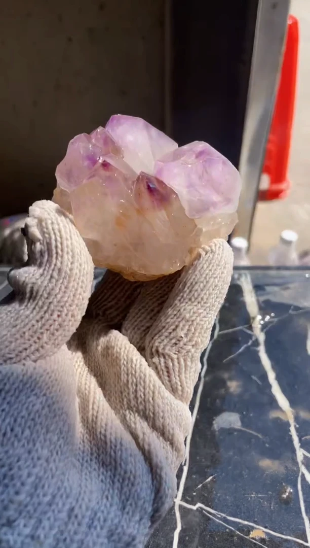 【闪购商品】水晶原石未镶嵌天然紫水晶原石摆件