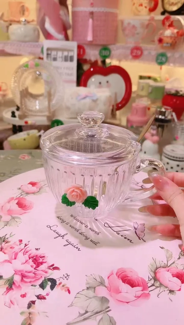 【闪购商品】摆件玻璃早餐杯品质好，发货快，放心拍