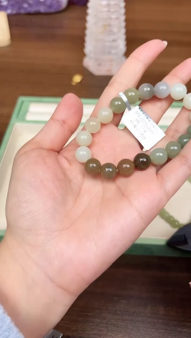 未镶嵌手链和田玉悦1796 约10mm