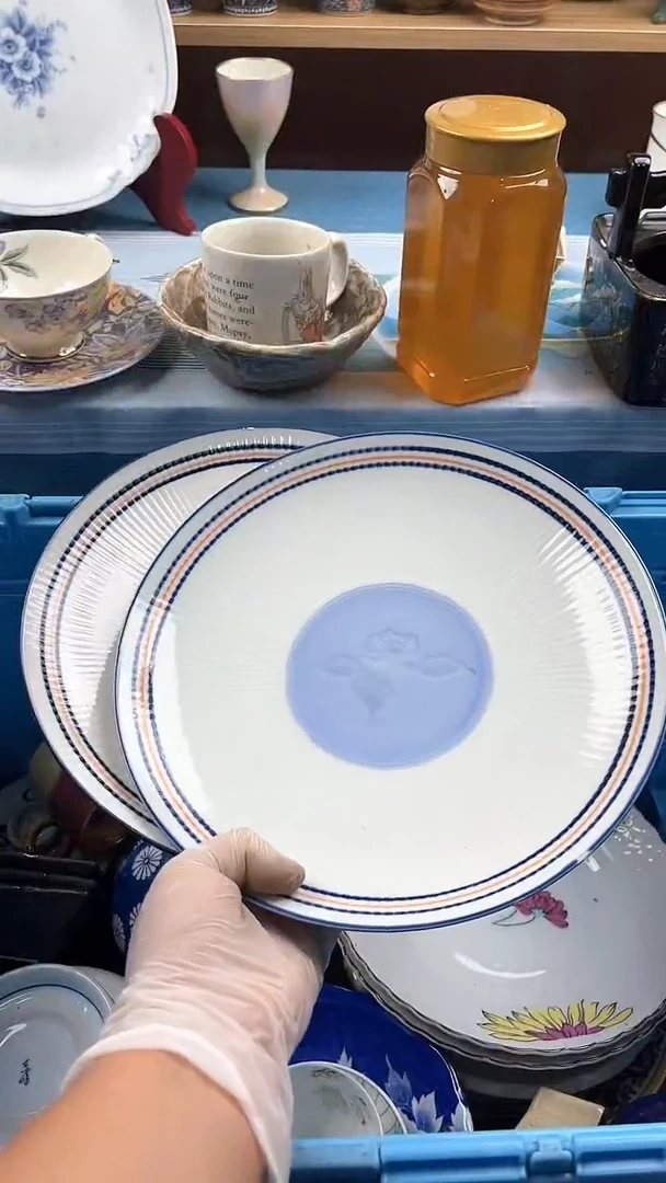 瓷片英哥瓷器满19.9包邮