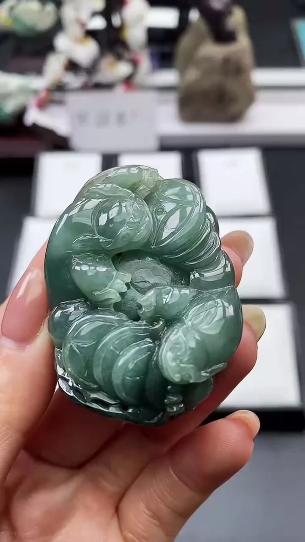 【闪购商品】翡翠颈饰未镶嵌天然缅甸A货翡翠