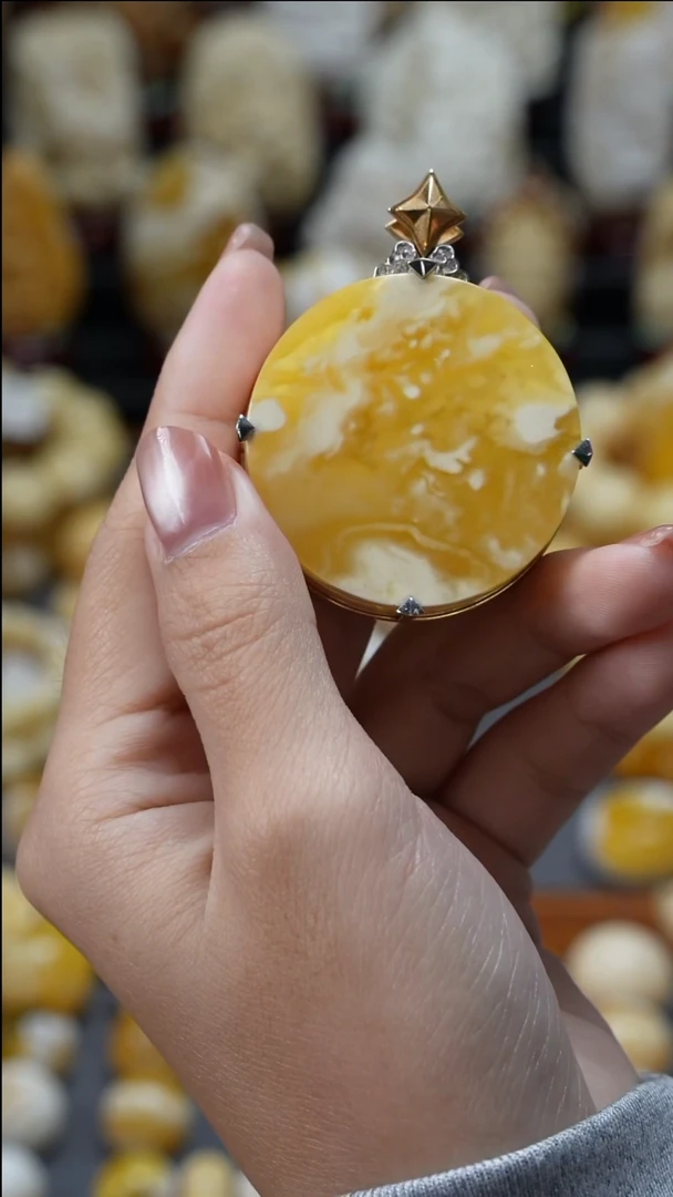 手链琥珀未镶嵌原矿天然琥珀蜜蜡