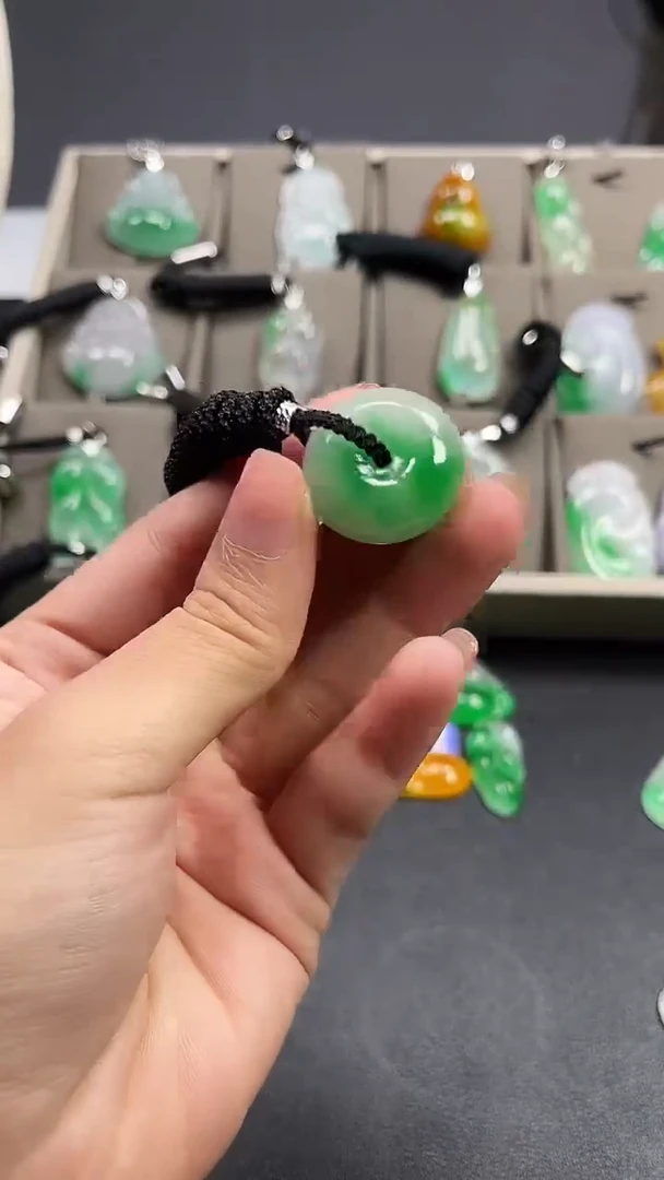 颈饰未镶嵌翡翠  所见即所得 一图一物