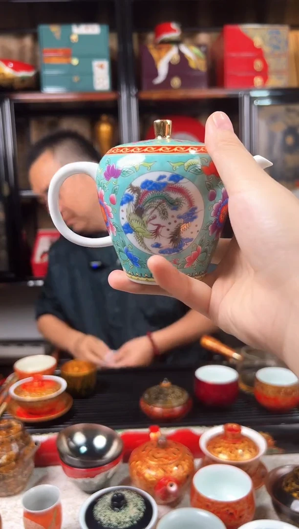 紫**冰非遗太古大漆酱油壶