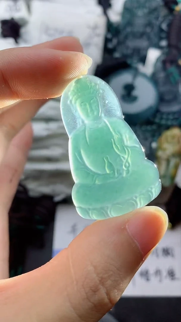 翡翠未镶嵌颈饰888