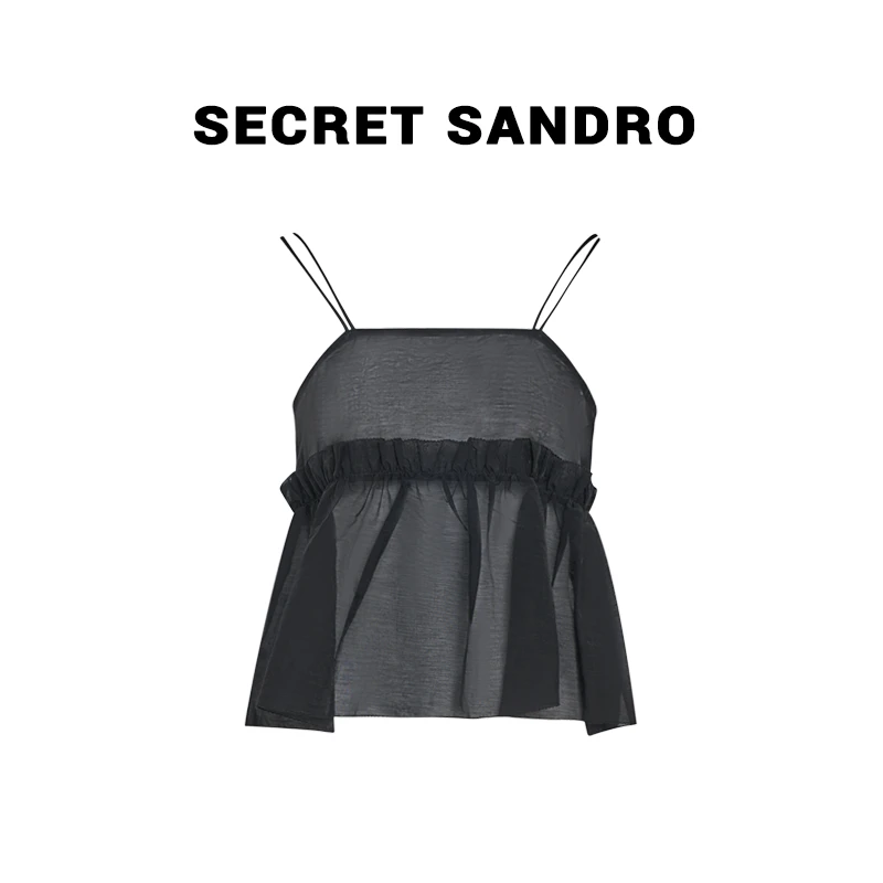 【小吊带】【多娜&Secret Sandro粉丝专享】吊带 H55213073N