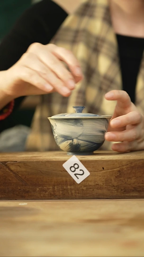 瓷片粉引·系列/设计师 牧渔 款