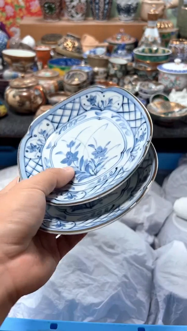 瓷片楠*夏目海外回流瓷器中古品。