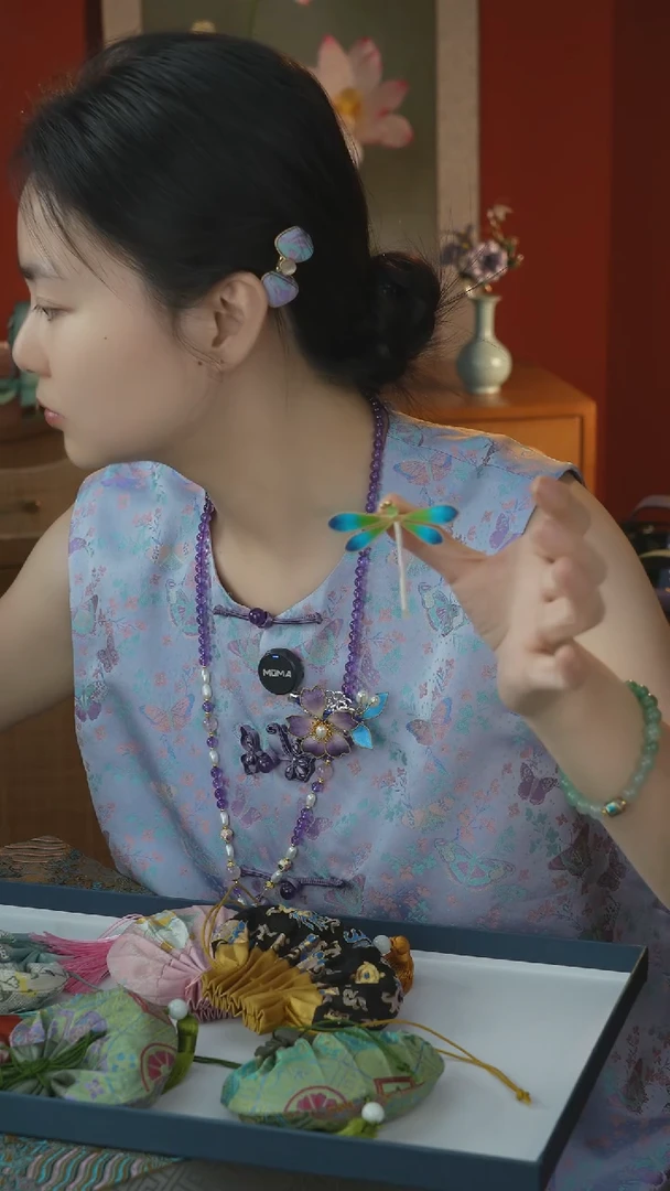 刺绣纯手工非遗国风饰品