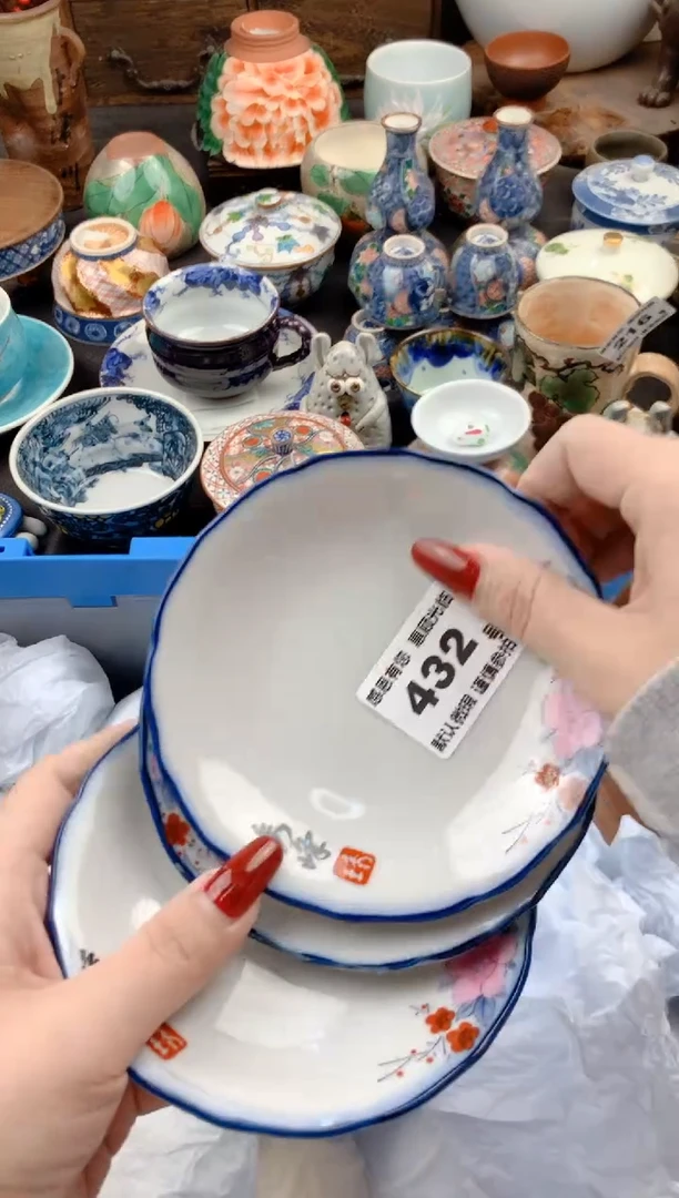 【闪购商品】瓷片432号九姑娘工艺品瓷器