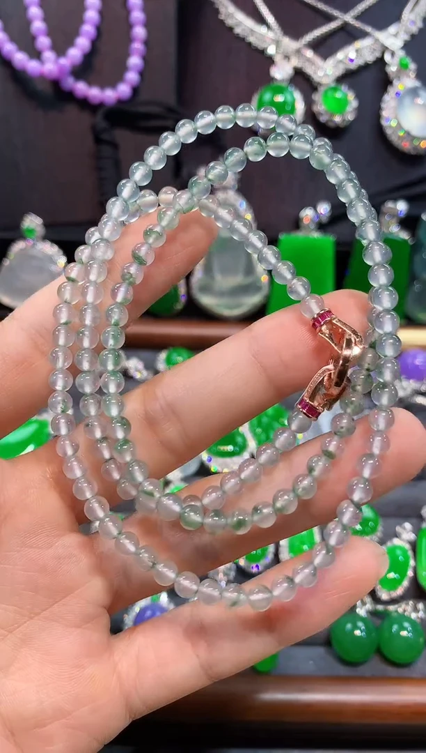 吊坠(不含链)未镶嵌翡翠珠链