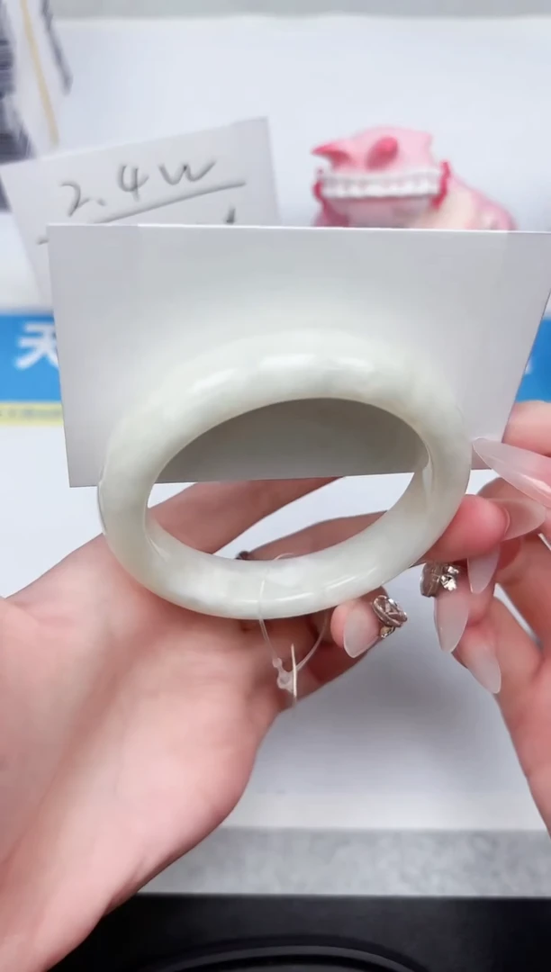 和田玉手镯未镶嵌294-56.4