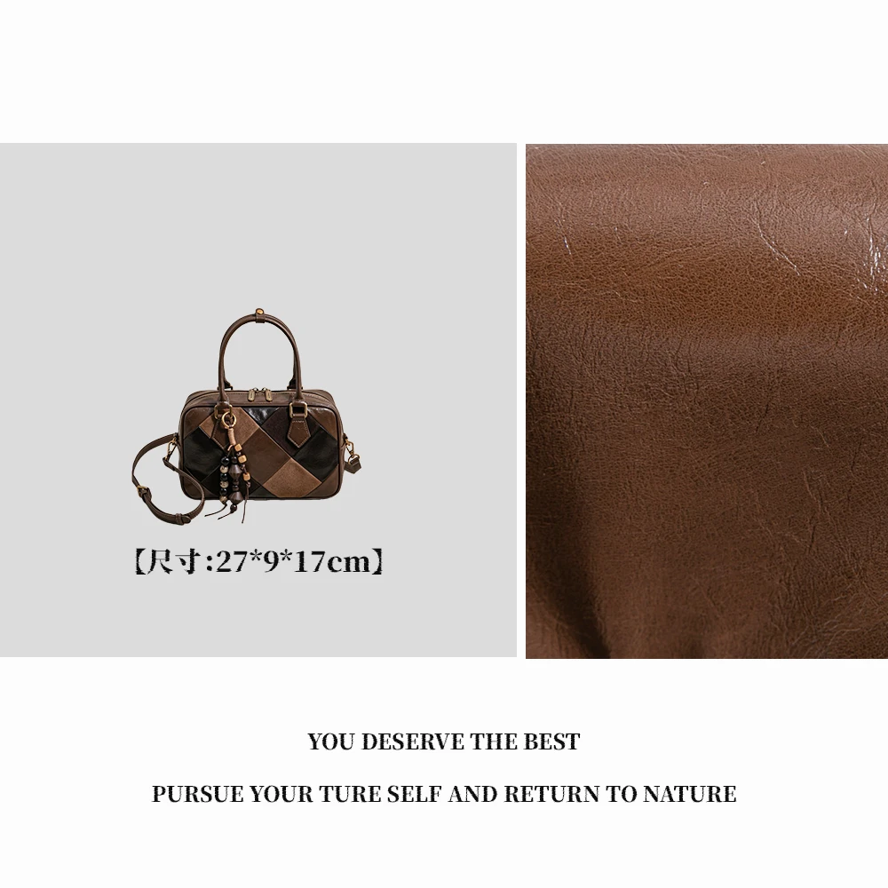 【特特甄选】SK-63103-摩卡慕丝气质简约女士轻奢时尚百搭潮流ins