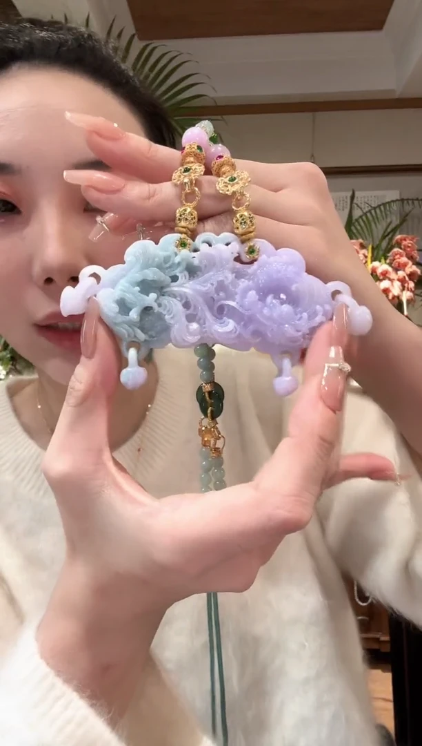 【闪购商品】翡翠颈饰未镶嵌国风