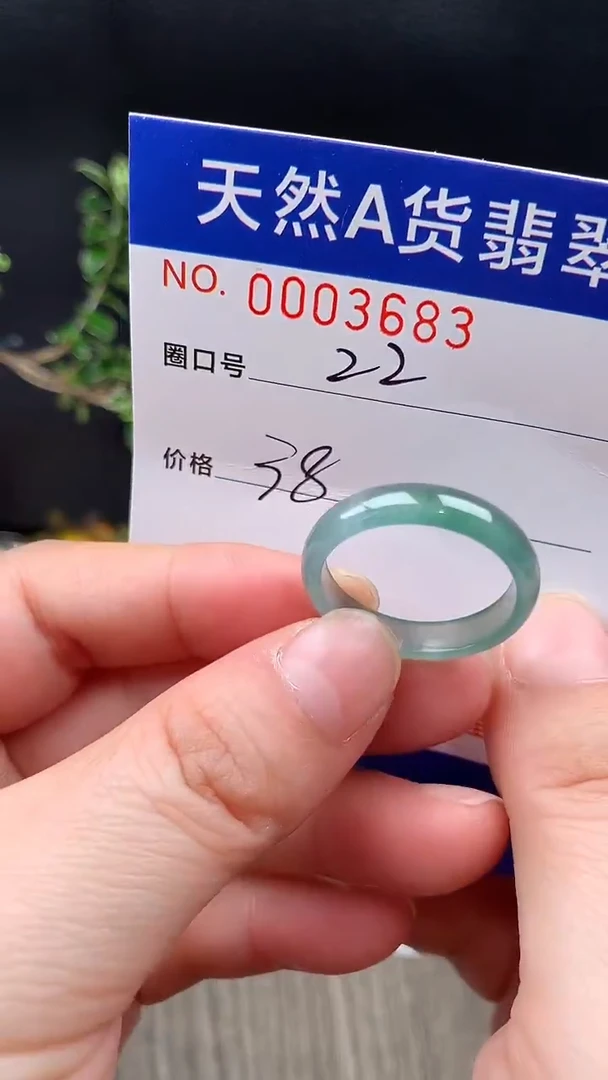 未镶嵌戒指翡翠22#