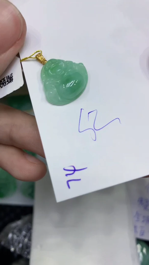 颈饰未镶嵌翡翠缅甸A货翡翠