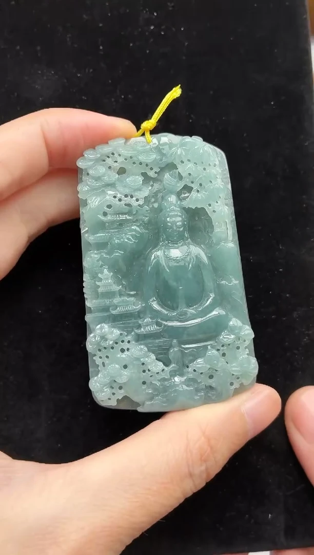 颈饰未镶嵌翡翠牌子