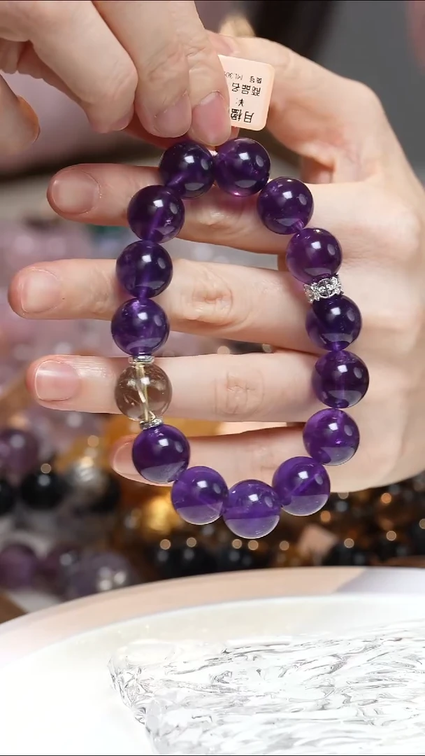 未镶嵌手串水晶紫水晶手串·MM0025DEC073L309