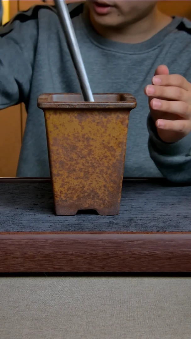 【闪购商品】紫砂花盆11*15.5内径紫砂花盆