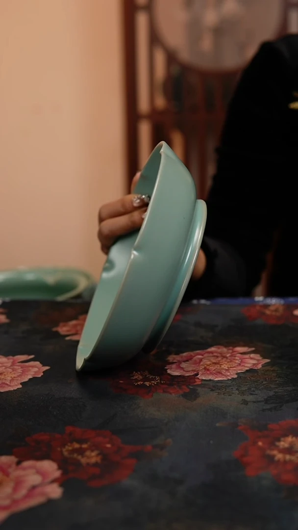 瓷片原产地原矿釉汝瓷