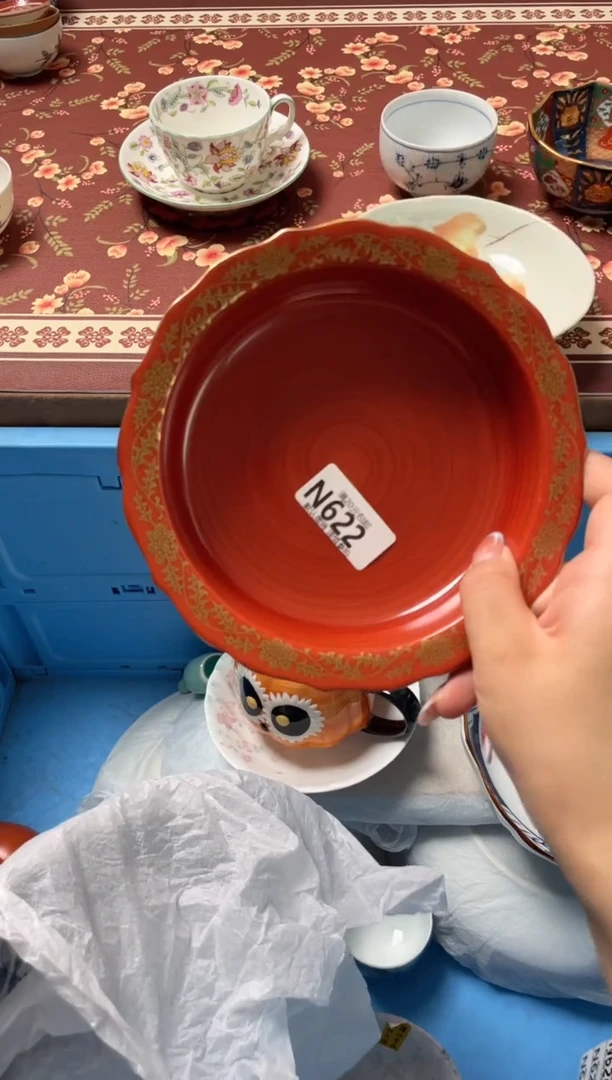 瓷片鲁*夫瓷器瓷器N622
