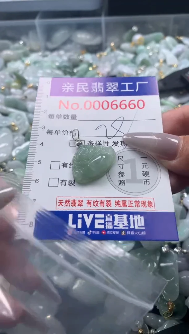 颈饰未镶嵌翡翠6660